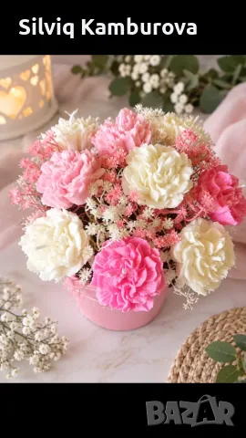 🕯️💐 **Восъчни вълшебства – ръчно изработени свещи, фигурки и букети с любов** ✨