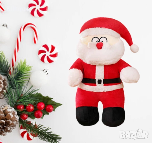Плюшена играчка Дядо Коледа – 35 см, снимка 5 - Плюшени играчки - 52786868