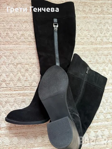 Дамски ботуши номер 40 естествен набук, снимка 3 - Дамски ботуши - 50075860
