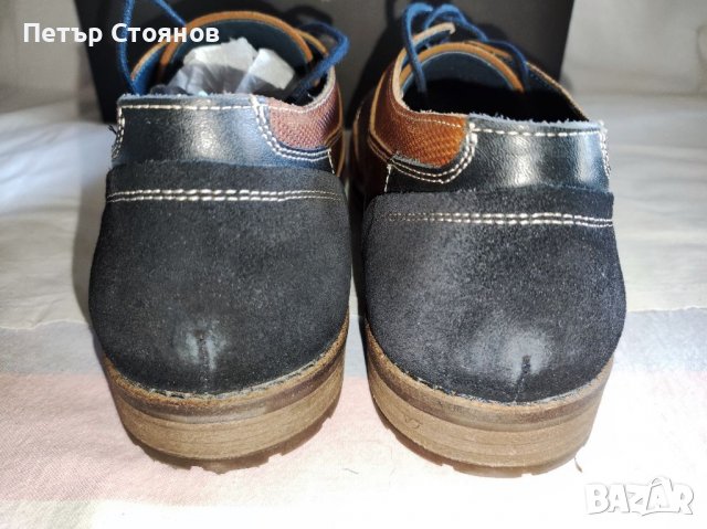 Стилни мъжки официални обувки от естествена кожа Oliver Jacob №43, снимка 6 - Официални обувки - 37270207