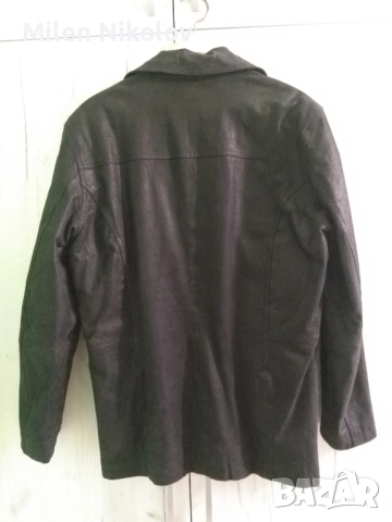 Мъжко Яке от естествена кожа , снимка 2 - Якета - 51624457