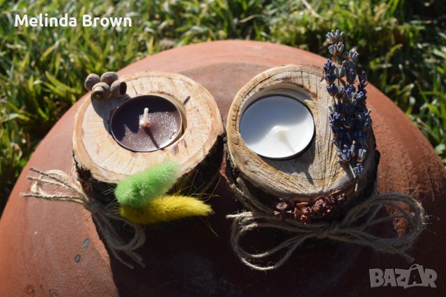 Свещничета от дърво 