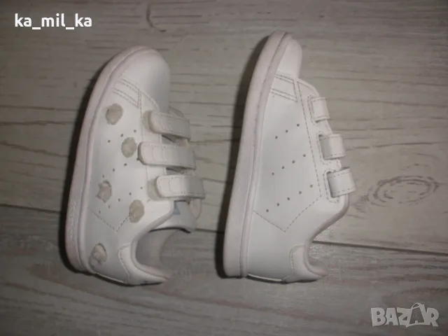 Детски Маратонки-Adidas -номер 23-бели, снимка 7 - Детски маратонки - 56152231
