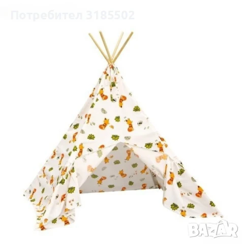 Детска типи палатка от плат за игра, почивка или четене, снимка 2 - Палатки - 51221238