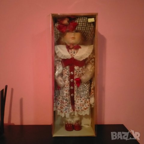 Порцеланова кукла Isabelle 45см Нова !, снимка 2 - Колекции - 42144713