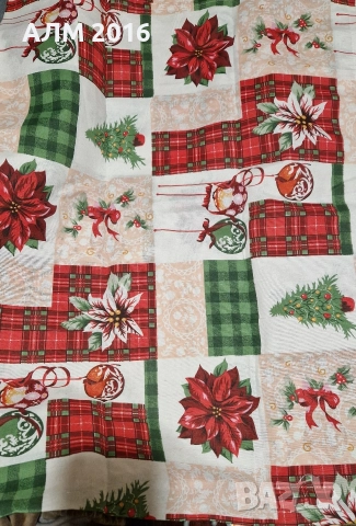 Коледна покривка 130х170 см