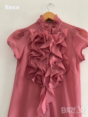 Красива риза в розова, снимка 5 - Ризи - 29090905