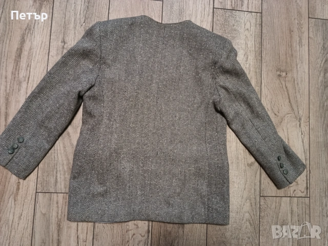 Продавам сиво-бежово елегантно дамско сако, снимка 4 - Сака - 54305165