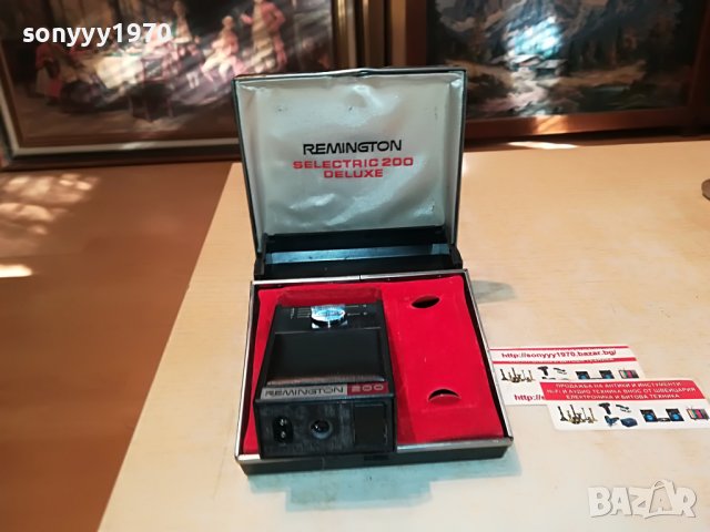 🔰REMONGTON SELECTRIC 200 DELUXE-MADE IN FRANCE 0310221731, снимка 5 - Антикварни и старинни предмети - 38206223
