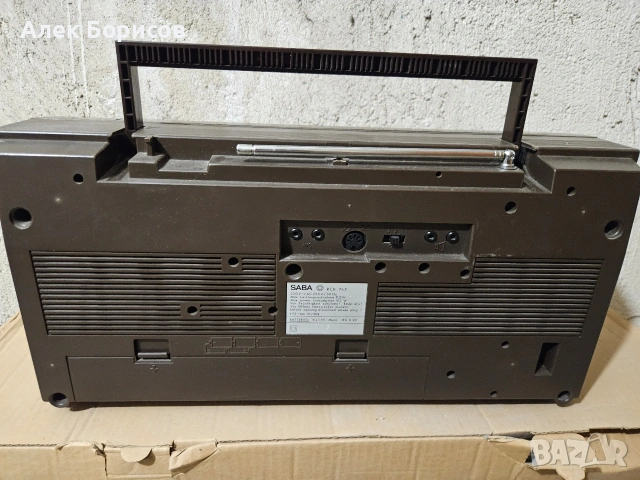 Радиокасетофон Saba RCR 745, снимка 6 - Радиокасетофони, транзистори - 54084878