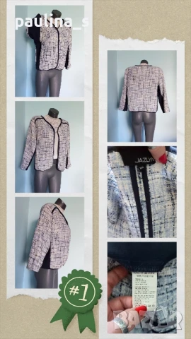 Пет различни броя / Дамско сако тип блейзър или яке , снимка 12 - Сака - 51235600