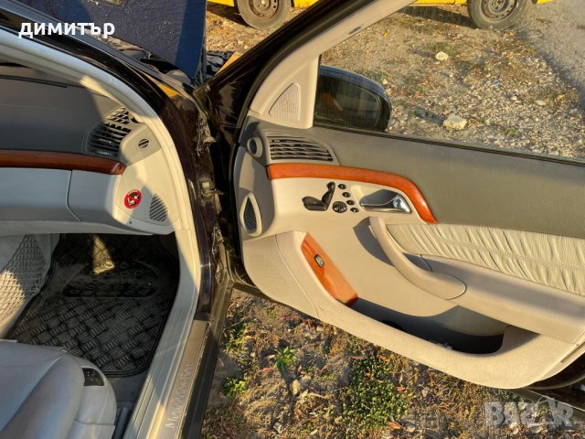 mercedes s400 cdi w220 на части мерцедес с400 цди в220 кожа нави , снимка 10 - Автомобили и джипове - 38502484