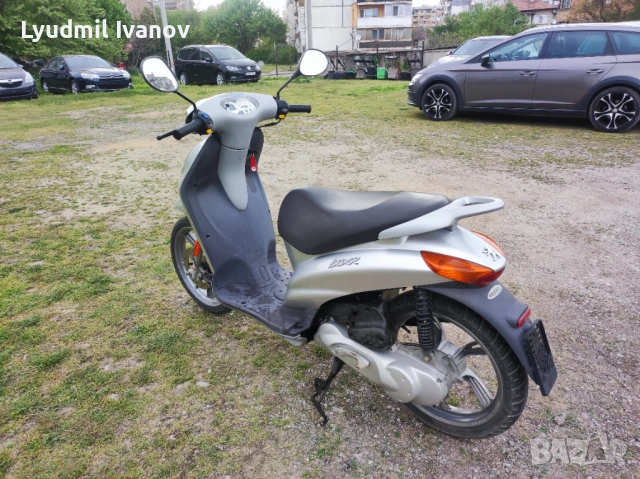 Скутер Peugeot Luxor 50cm 4к.с. 2t 16цола гуми 4600км АМкатегория, снимка 4 - Мотоциклети и мототехника - 54364251