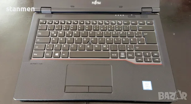 Продавам Гаранционнен лаптоп Fujitsu E449/IPSматFullHDсКам/4х2.4GhzТhr/8gbDDR4/SSD256gb/5чБат/Профил, снимка 6 - Лаптопи за дома - 56092118