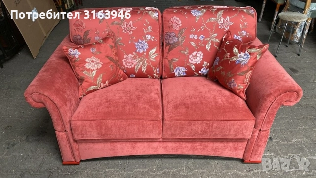 Луксозен диван тройка и двойка  Schröno Handmade, снимка 3 - Дивани и мека мебел - 52235078