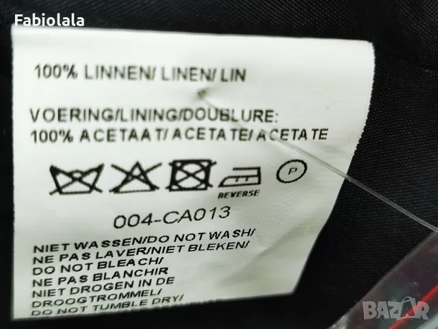 Bandolera linen blazer M, снимка 4 - Якета - 48890204