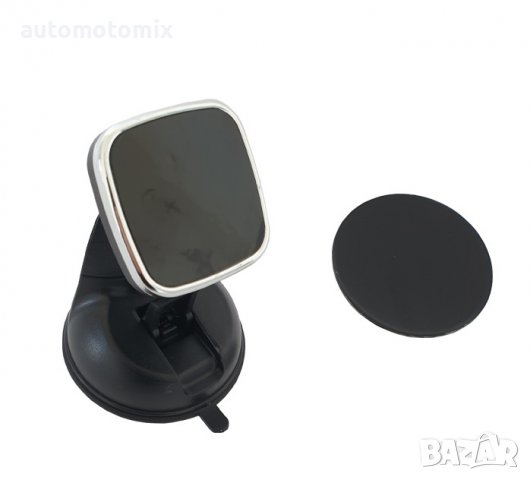 МАГНИТНА ПОСТАВКА ЗА ТЕЛЕФОН -1676  Никел, снимка 2 - Аксесоари и консумативи - 36592456