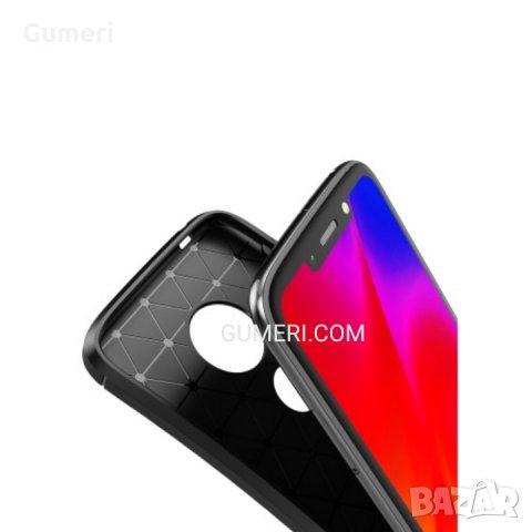 Motorola Moto G7 Play Карбонов удароустойчив гръб , снимка 7 - Калъфи, кейсове - 31396854