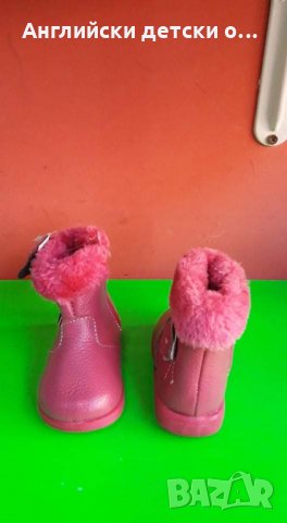 Английски детски ботуши естествена кожа , снимка 4 - Детски боти и ботуши - 30591901