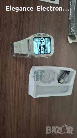 Смарт часовник Laxasfit Q11. Сив, снимка 12 - Смарт гривни - 48400544