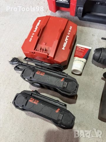 Hilti TE 4-22 Nuron перфоратор 2x4Ah, снимка 3 - Перфоратори - 56544439