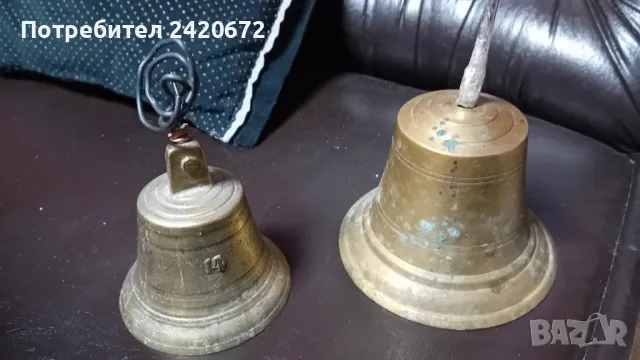 огромна  бронзова  камбана или чан, снимка 2 - Антикварни и старинни предмети - 49426354
