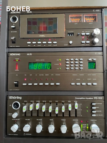 Винтидж сет Körting в отлично състояние, снимка 15 - Аудиосистеми - 53941386