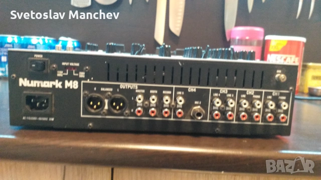 DJ MIXER Numark M 8, снимка 9 - Ресийвъри, усилватели, смесителни пултове - 53237582