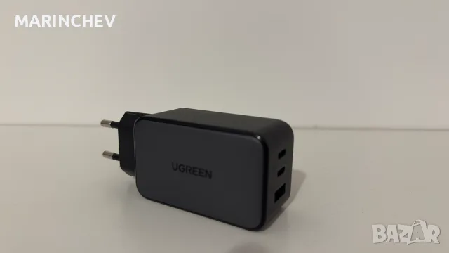 Ugreen CD244, 65W, 1x USB-A, 2x USB-C, снимка 2 - Оригинални зарядни - 56484424