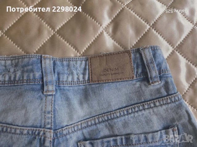 Дънкови къси панталони, снимка 3 - Къси панталони и бермуди - 54157521