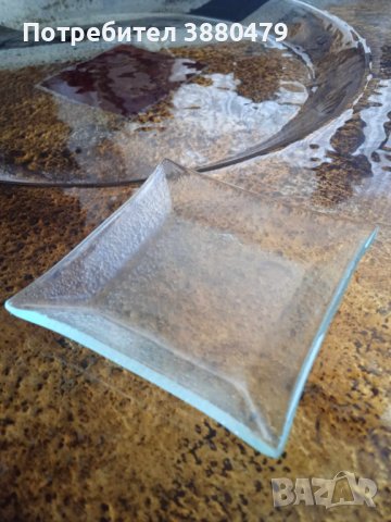 декоративна стъклена чинийка от португалия, снимка 2 - Декорация за дома - 44262720