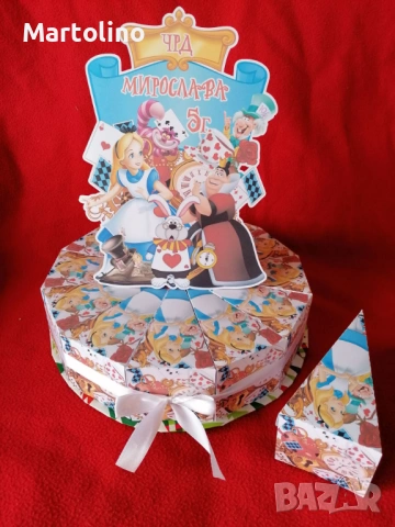 Картонена торта Фрозен, снимка 3 - Други - 53134671