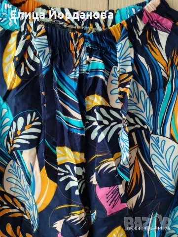 нов летен дамски панталон, снимка 4 - Панталони - 49871536