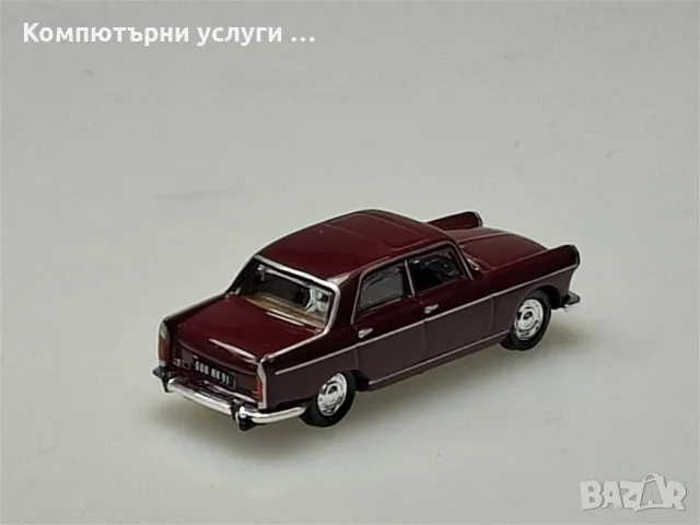 PEUGEOT 404 1968  - мащаб 1:87 на Norev моделът е нов в кутия, снимка 2 - Колекции - 55748235