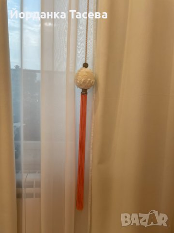 Пискюли за пердета, ръчно изработени, снимка 9 - Декорация за дома - 37768364