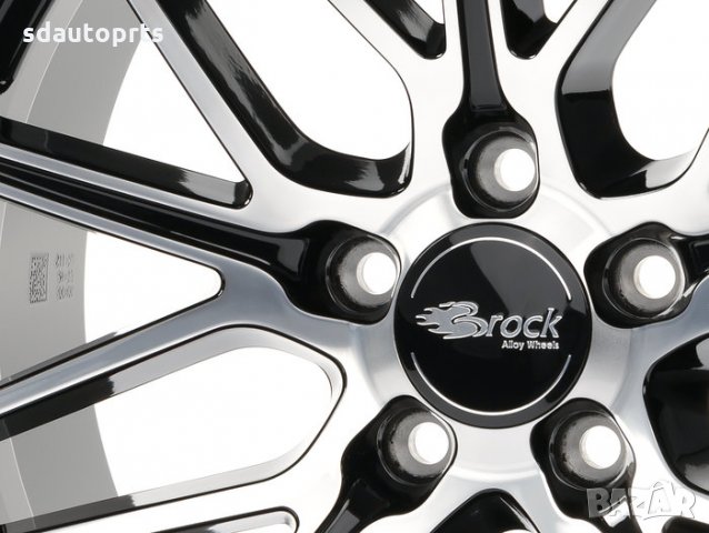 18" Джанти Brock АУДИ 5X112 Audi A4 A5 A6 A7 Q3 Q5 , снимка 4 - Гуми и джанти - 30401074