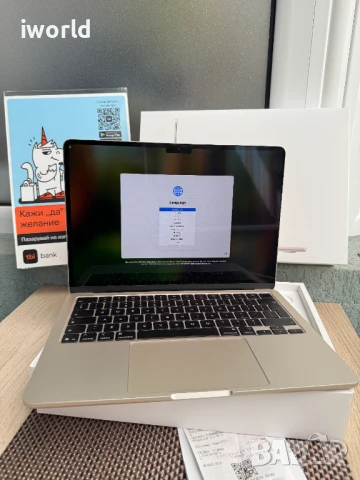 НОВ❗️24М ГАР⚠️ MacBook Air 13 M4 2025 ❗️ Лизинг от 75лв/м 8C GPU 16/256GB, снимка 5 - Лаптопи за работа - 51402789