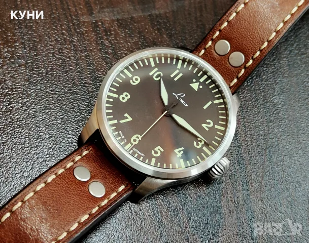 LACO  Beobachtungsuhr (B-Uhr) Augsburg 285 EВРО, снимка 5 - Мъжки - 55770701