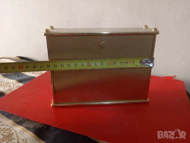 Винтидж настолен часовник, снимка 5 - Други ценни предмети - 53968931