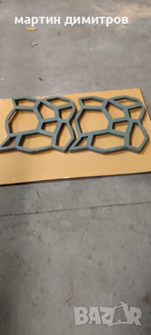 калъпи форми за бетонни плочи 