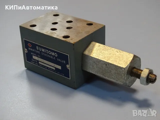 хидравличен клапан SUMITOMO MPA-70-10 miniature stackable valve, снимка 2 - Резервни части за машини - 48767134