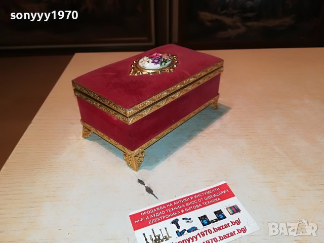 ЗЛАТНА МУЗИКАЛНА КУТИЯ ОТ АНГЛИЯ 2105222012, снимка 9 - Антикварни и старинни предмети - 36834486