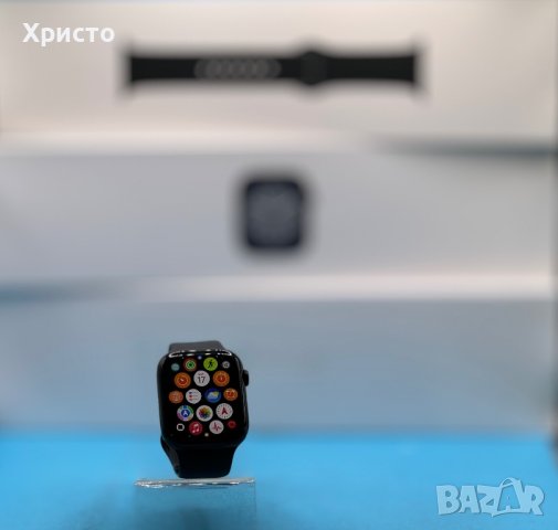ГАРАНЦИОНЕН!!! Смарт часовник Apple Watch 8, 45 мм, Cell, Midnight, снимка 4 - Смарт часовници - 44348638