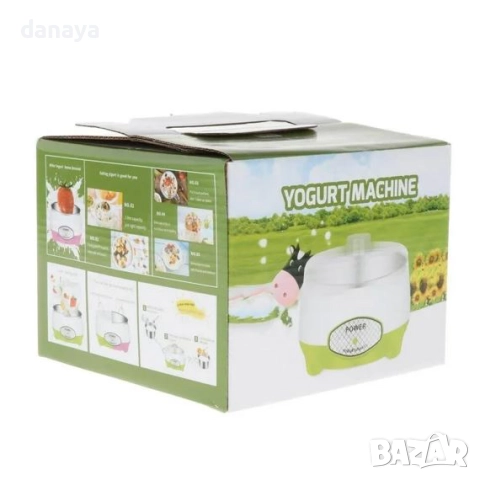 6076 Малка машина за кисело мляко йогурт, 1 литър, снимка 9 - Други - 51767766