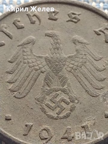 Монета 10 райхсфенинг 1941г. Германия Трети Райх с СХВАСТИКА за КОЛЕКЦИЯ 29408, снимка 6 - Нумизматика и бонистика - 42819932