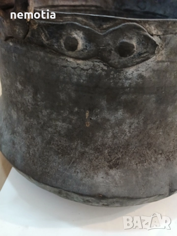 Меден котел бакър отличен, снимка 4 - Антикварни и старинни предмети - 52676396