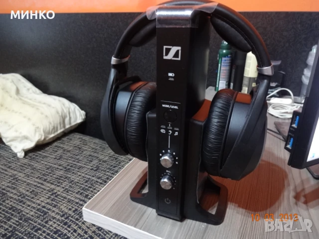 Sennheiser RS ​​​​195 TV слушалки, снимка 4 - Слушалки и портативни колонки - 50674710