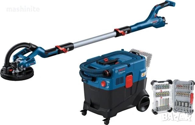 Шлайфмашина жираф за стени GTR 550 Professional + Прахосмукачка GAS 400 A Bosch