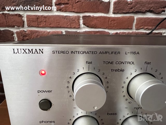 Комплект усилвател Luxman L-116 A + тунер Luxman T2, снимка 3 - Ресийвъри, усилватели, смесителни пултове - 37923748