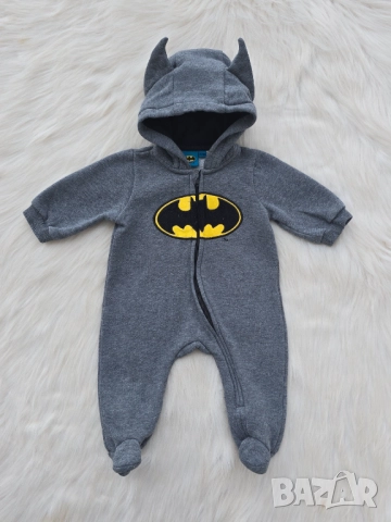Бебешки ромпър Батман за новородено, снимка 7 - Бебешки гащеризони - 52116312